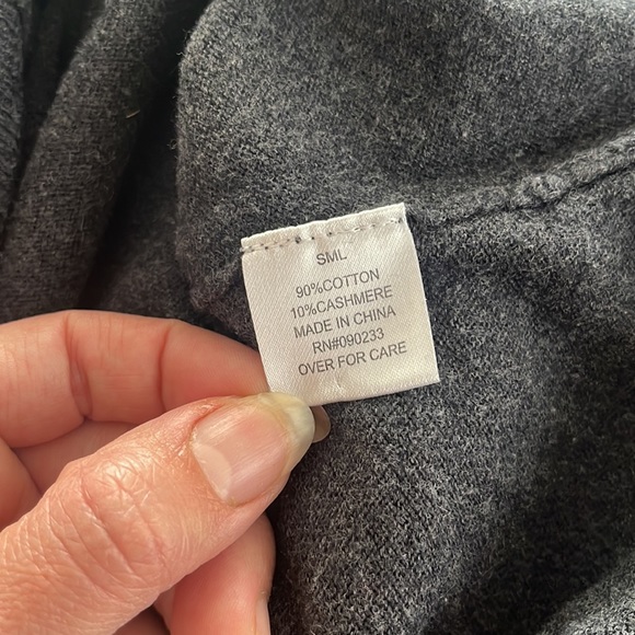 Kirra Women's Sweatshirt size grey,  cotton, cashmere. - Picture 3 of 3